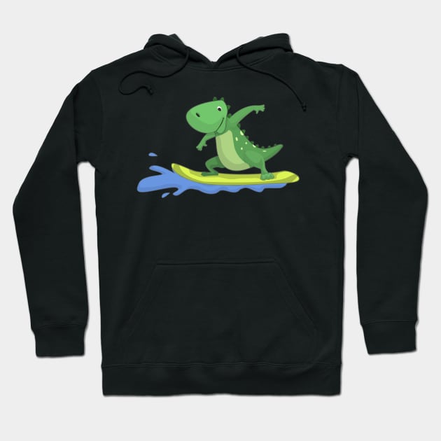 The Surfer Dino Hoodie by FamiLane